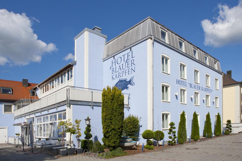 Hotel Blauer Karpfen Обершлайсхайм Экстерьер фото